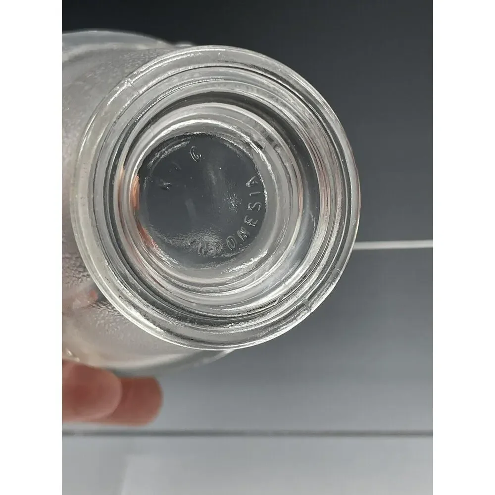 KIG Indonesia‎ Frosted Glass Tulip Votive Candle Holder Vase 3.5